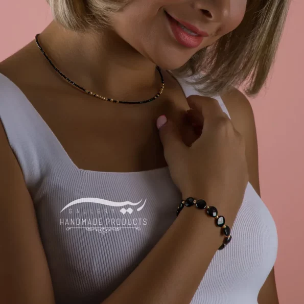گردنبند طلا زنانه الهه شب
