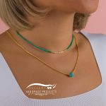 جدیدترین مدل گردنبند طلا زنانه مریتیس