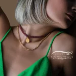 گردنبند طلا زنانه ویولت