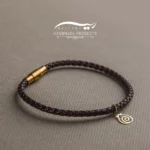 دستبند طلا زنانه چرمی انار