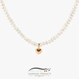 گردنبند طلا زنانه پرلن