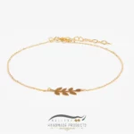 پابند طلا زنانه گندم