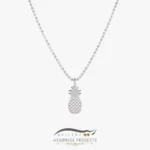 گردنبند نقره زنانه آناناس