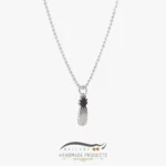 گردنبند نقره زنانه آناناس