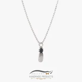 گردنبند نقره زنانه آناناس