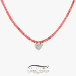 گردنبند نقره زنانه سرخو