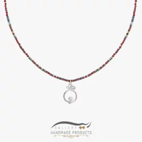 گردنبند نقره زنانه اناربن