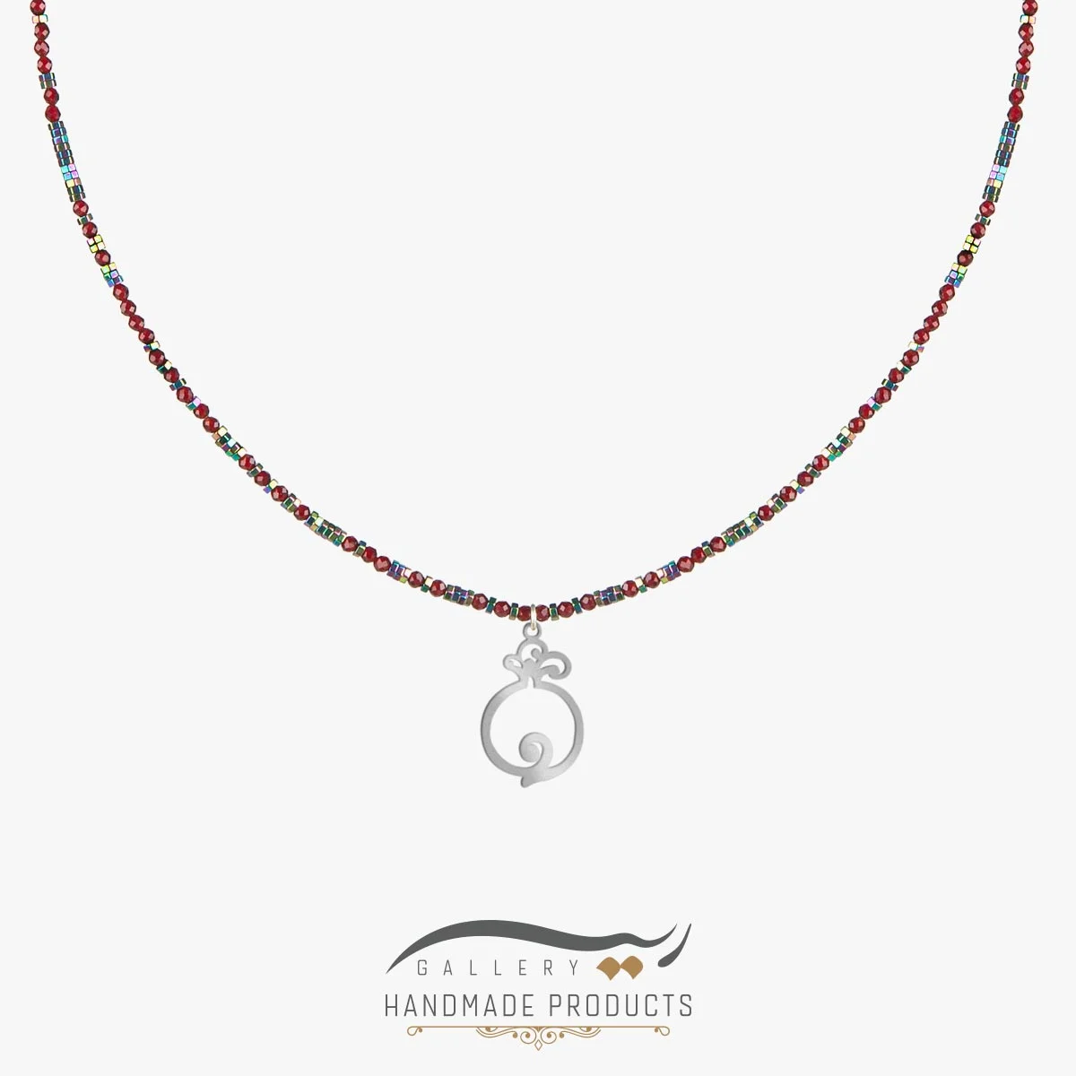 گردنبند نقره زنانه اناربن