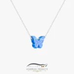 گردنبند نقره زنانه اوپال پروانه