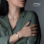 مدل دستبند نقره زنانه فلای
