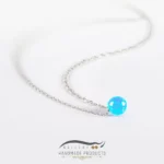 گردنبند نقره زنانه گوی اوپال ایسلند