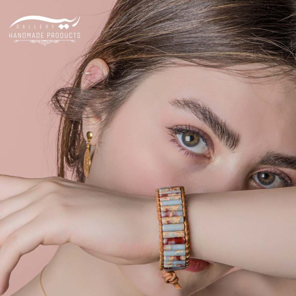 مدل دستبند چرم زنانه باماهاس