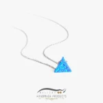 گردنبند نقره زنانه اوپال مثلث