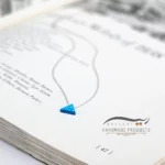 گردنبند نقره زنانه اوپال مثلث