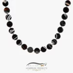 گردنبند نقره زنانه عقیق رگه دار