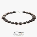 گردنبند نقره زنانه عقیق رگه دار