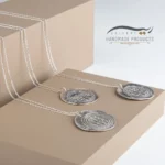 گردنبند نقره زنانه ساسانی