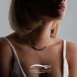 گردنبند نقره زنانه آسنات