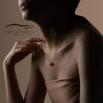 گردنبند نقره زنانه سه اشک