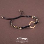 دستبند طلا زنانه پولیگون