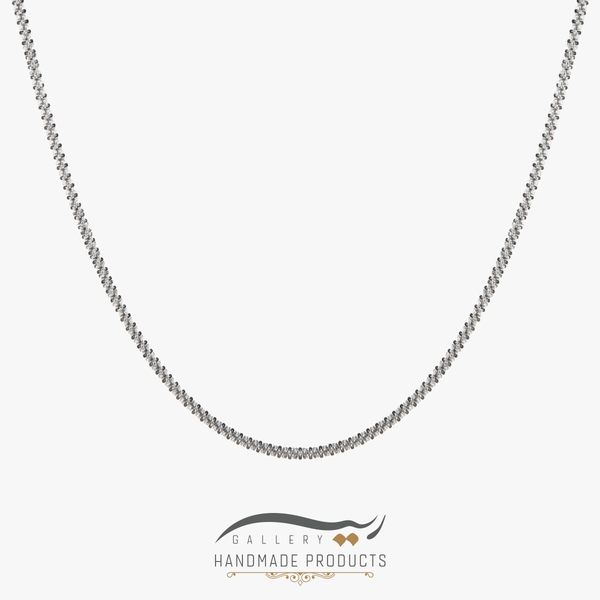 گردنبند نقره زنانه بافت