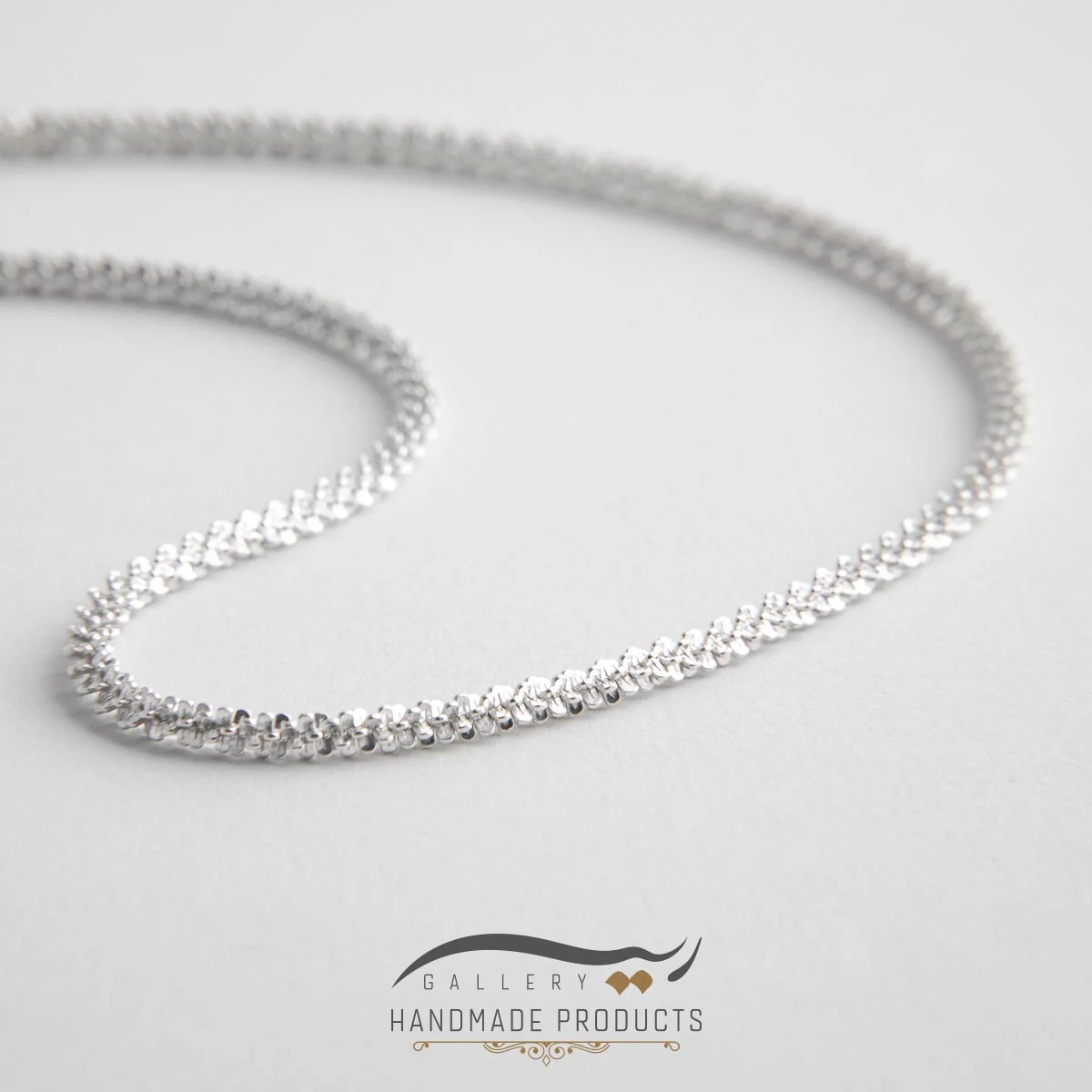 گردنبند نقره زنانه بافت