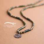 گردنبند نقره مردانه بیزانس