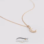 گردنبند طلا زنانه مونات