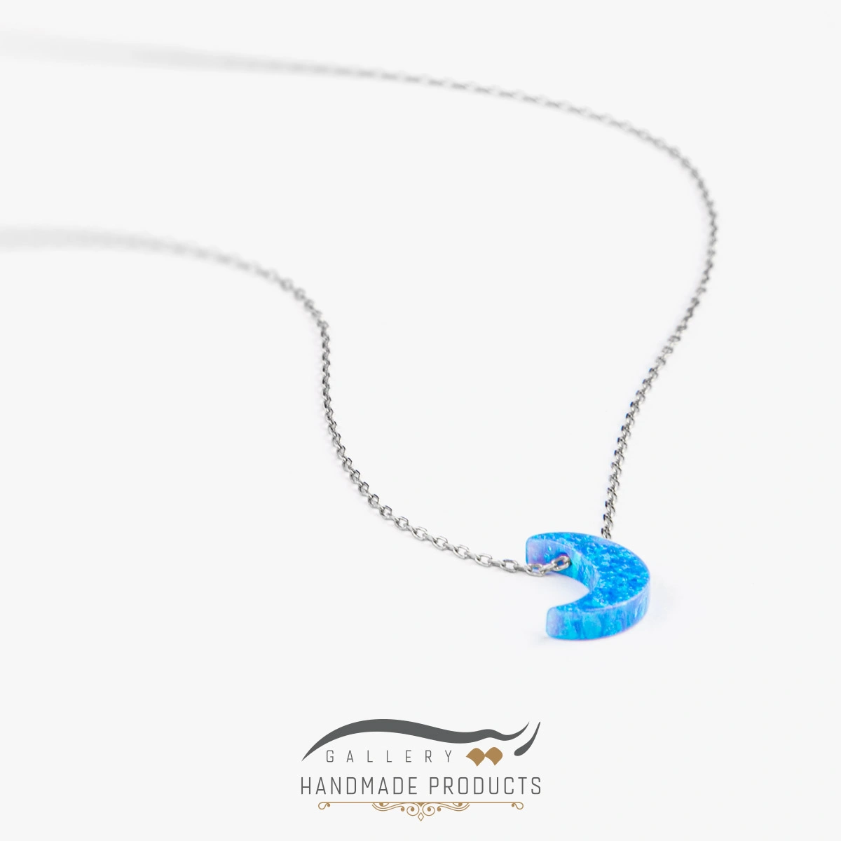 05-Ri3-5333-Silver گردنبند نقره زنانه اوپال ماه