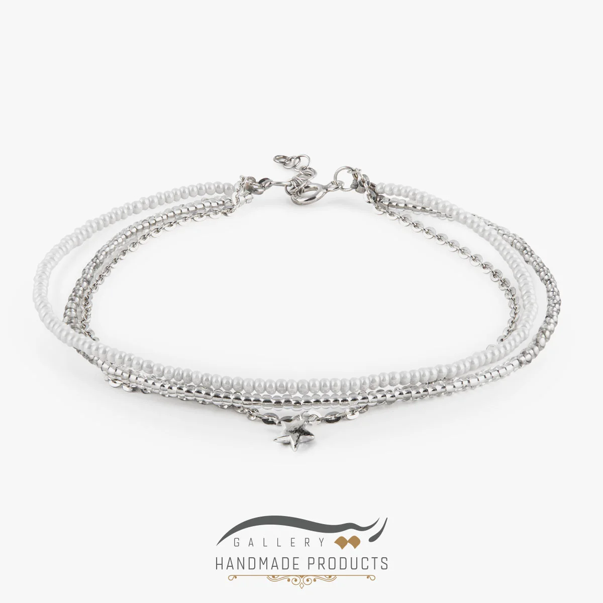 پابند نقره زنانه ستاره