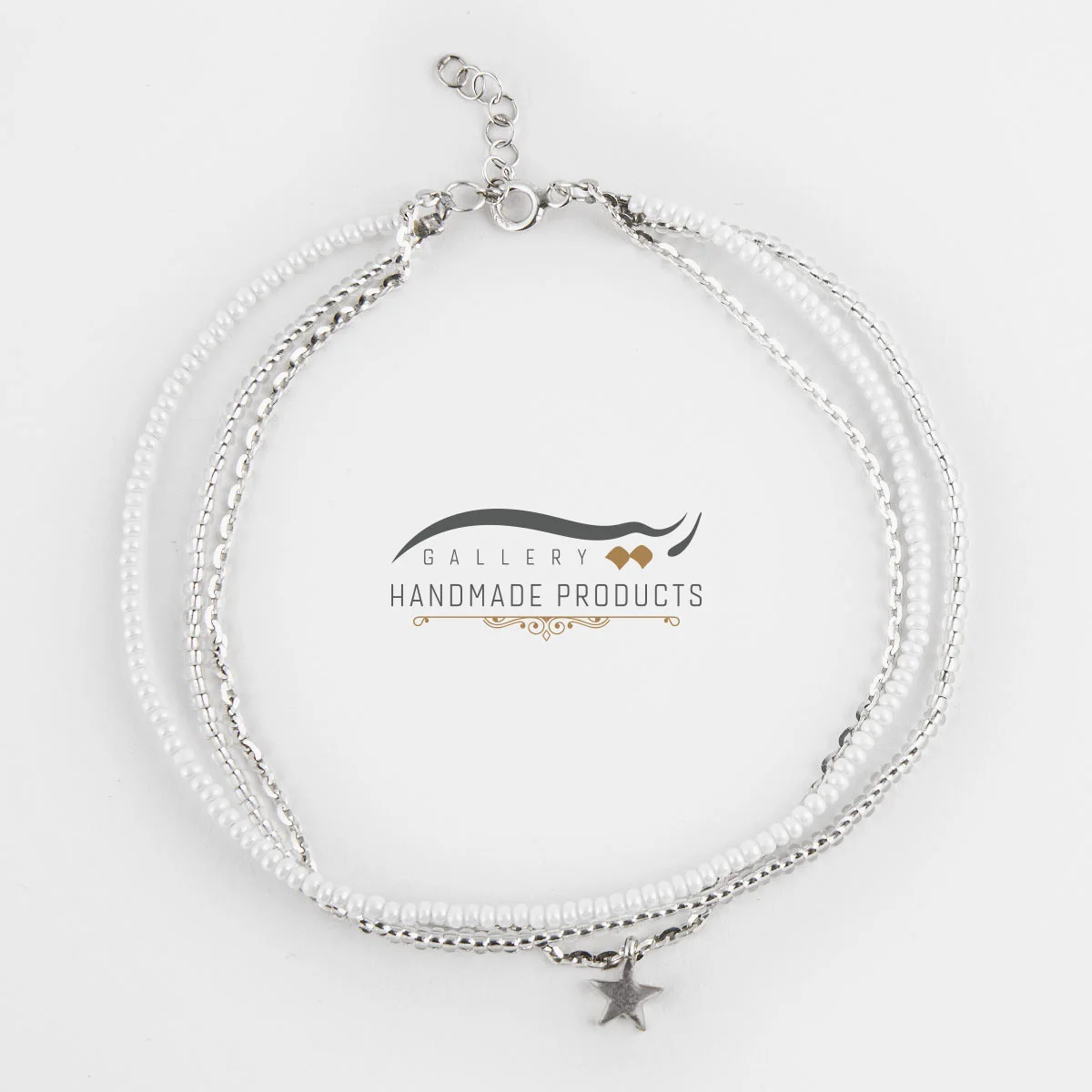 پابند نقره زنانه ستاره