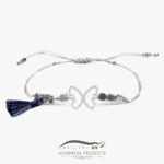 دستبند نقره زنانه پروانه