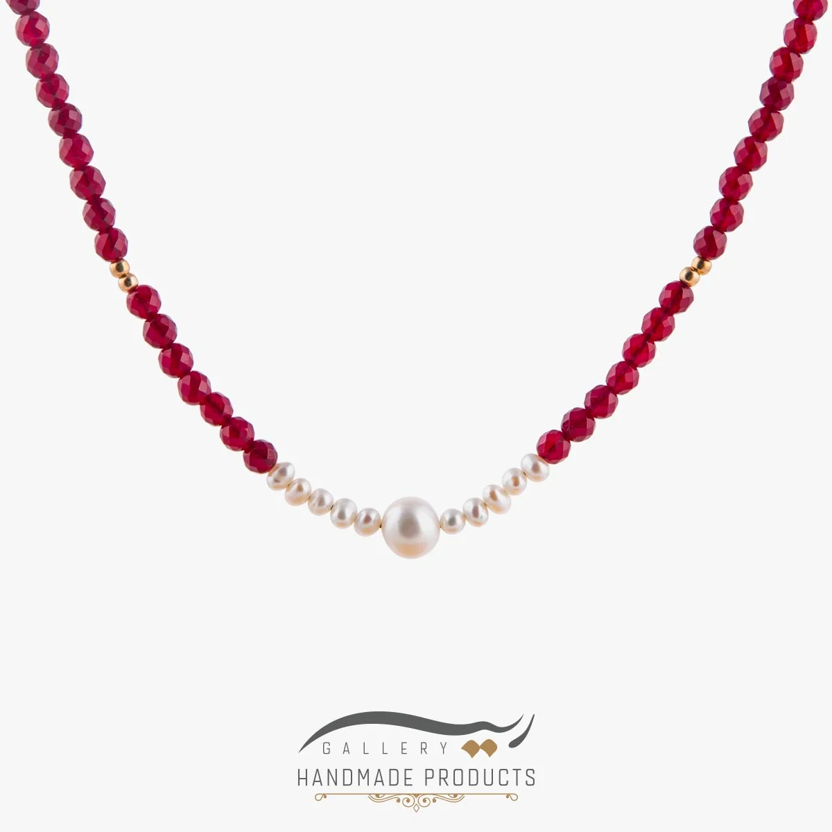 01-Ri3-5344-Gold گردنبند طلا زنانه روزالی