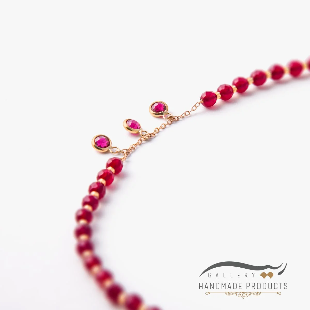 گردنبند طلا زنانه چری