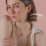نیم ست طلا زنانه روژ