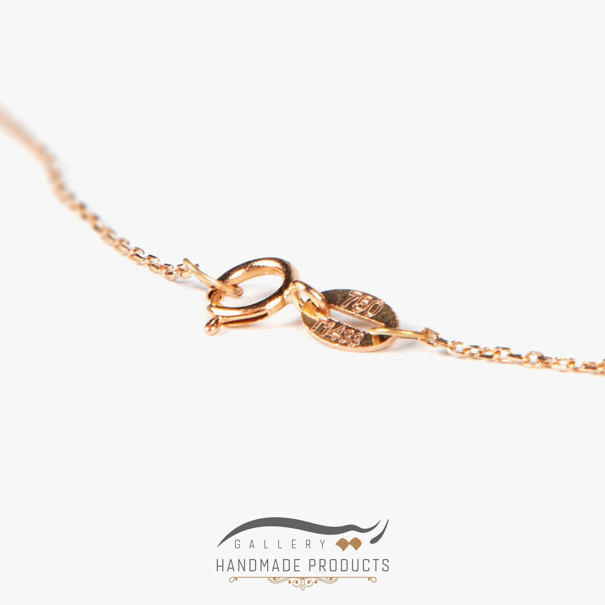 04-Ri3-5348-Gold گردنبند طلا زنانه هارت