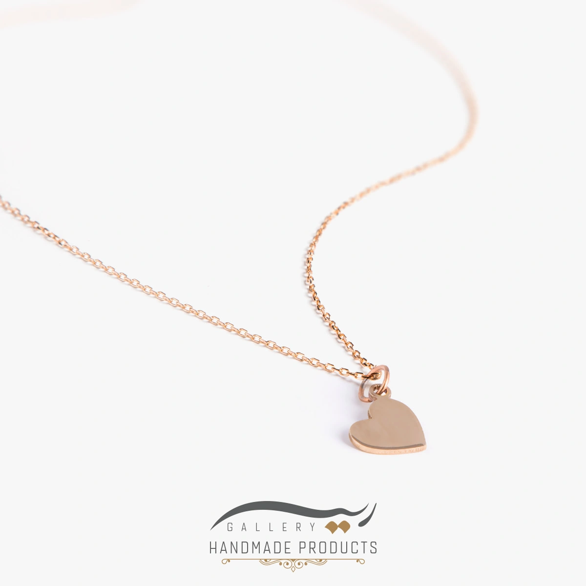 05-Ri3-5348-Gold گردنبند طلا زنانه هارت