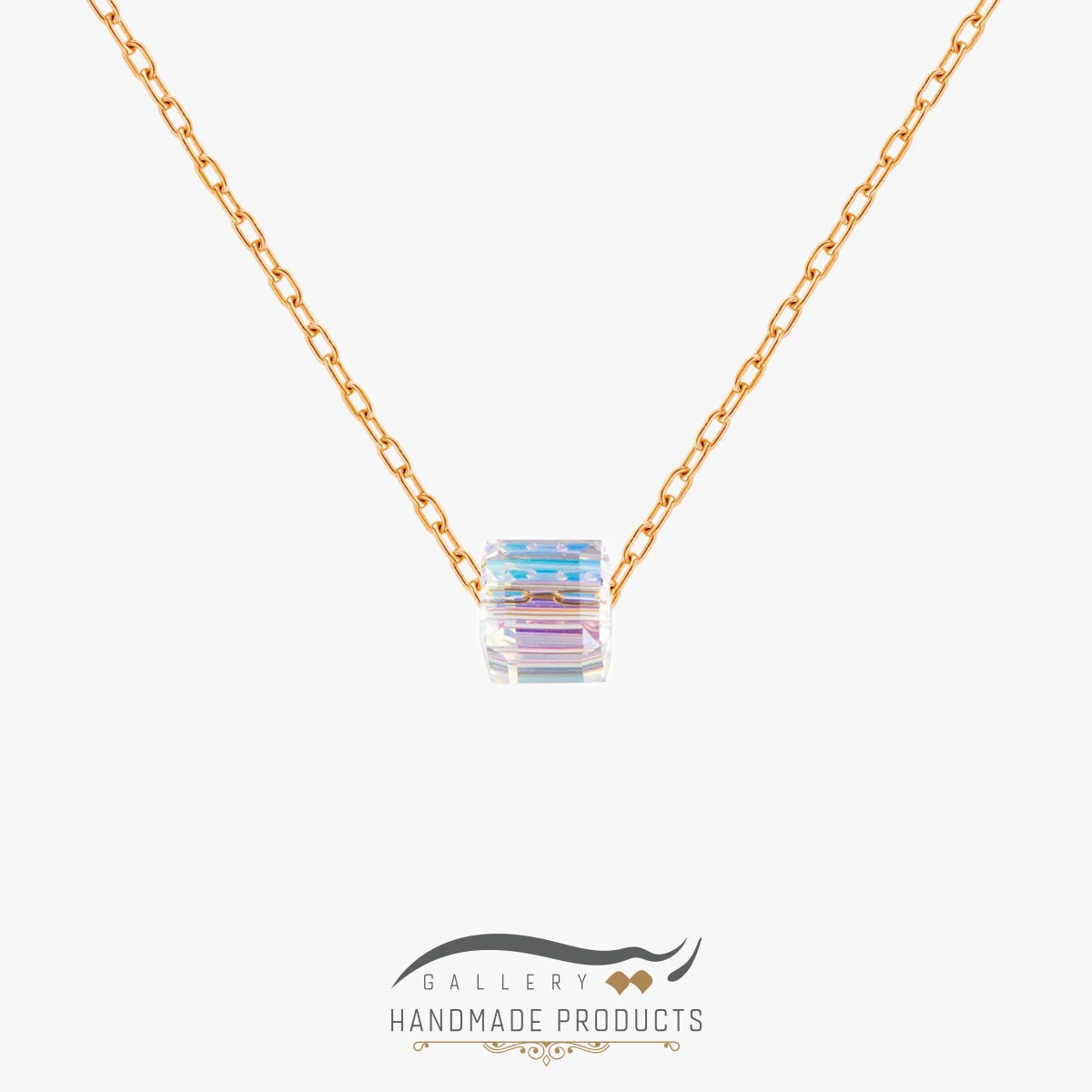 گردنبند طلا زنانه سواروسکی