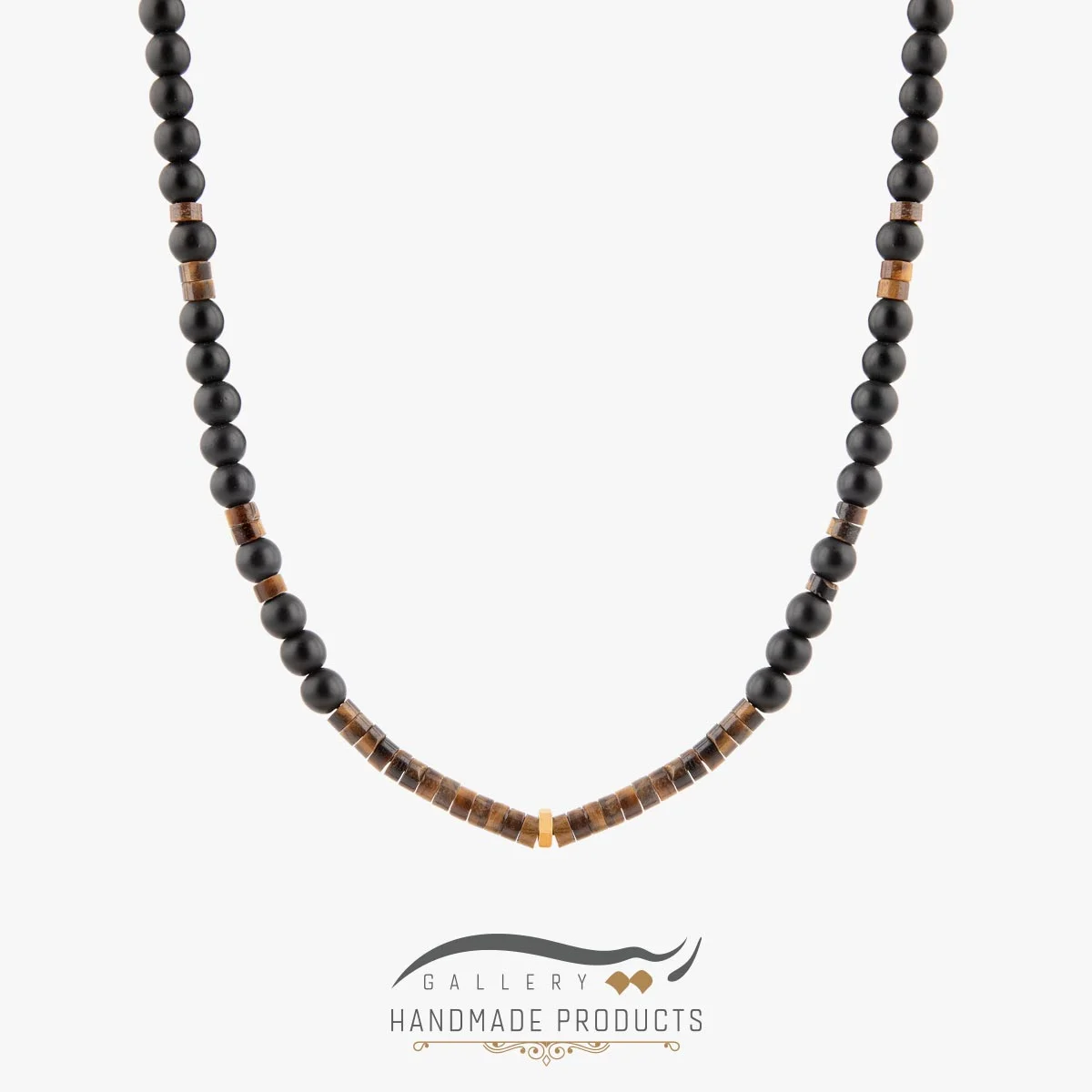 01-Ri3-5354-Gold گردنبند طلا مردانه تایگر