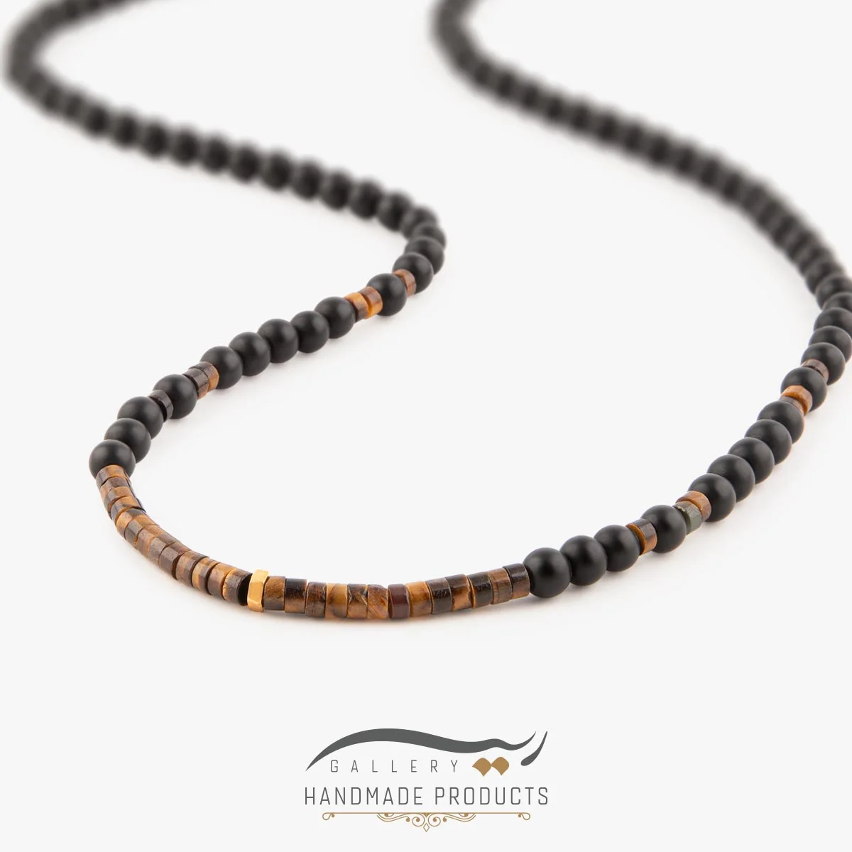 02-Ri3-5354-Gold گردنبند طلا مردانه تایگر