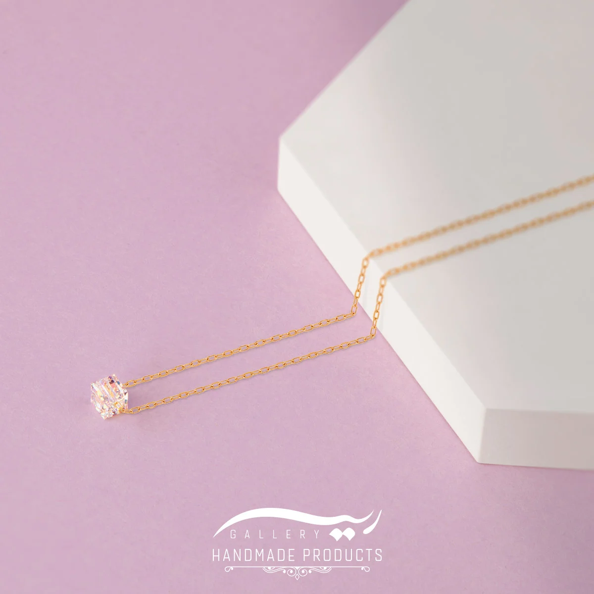 گردنبند طلا زنانه سواروسکی