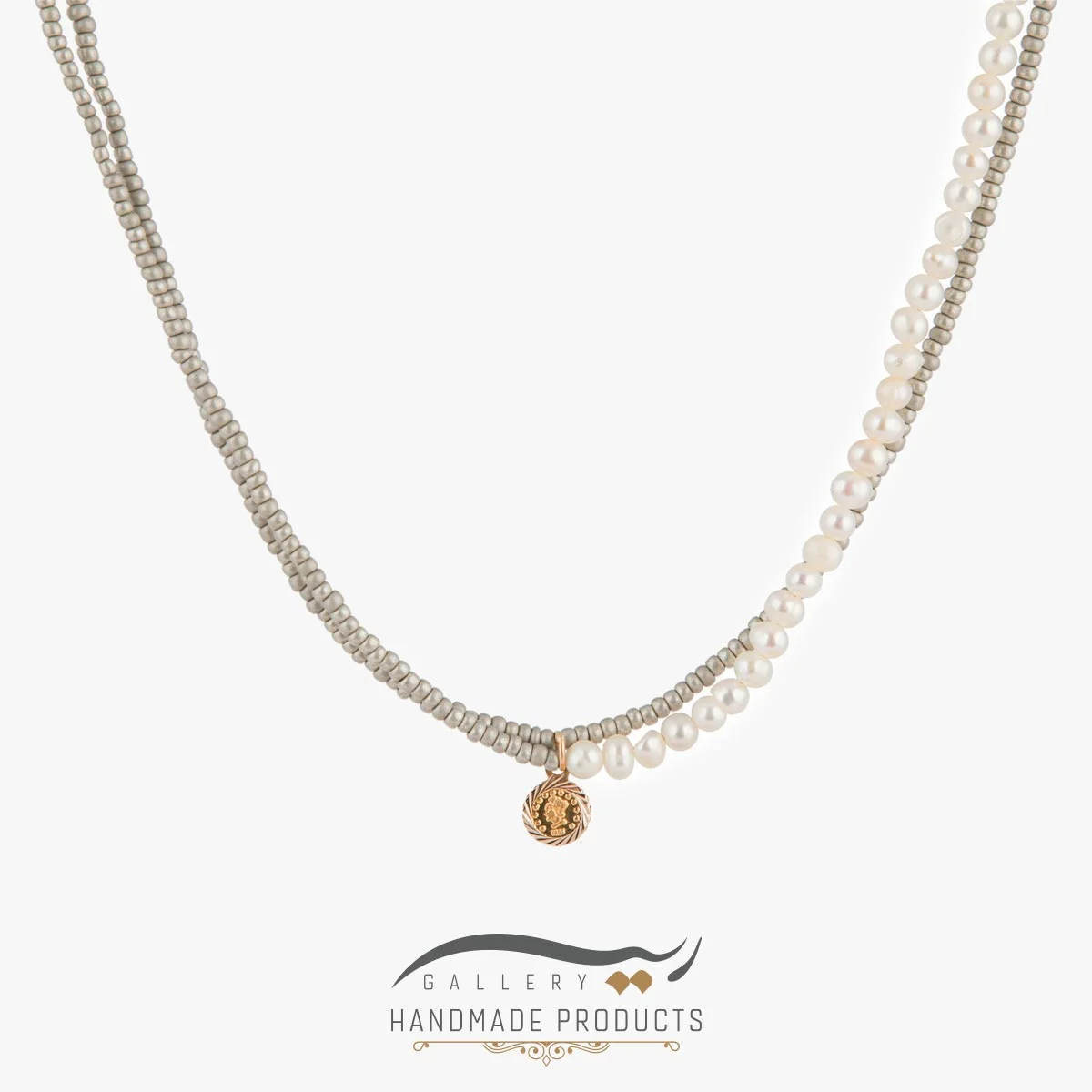 01-Ri3-5357-Gold گردنبند طلا زنانه ویکتوریا