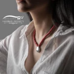 گردنبند نقره زنانه هیوار