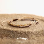 دستبند طلا زنانه پروانه گرانولا