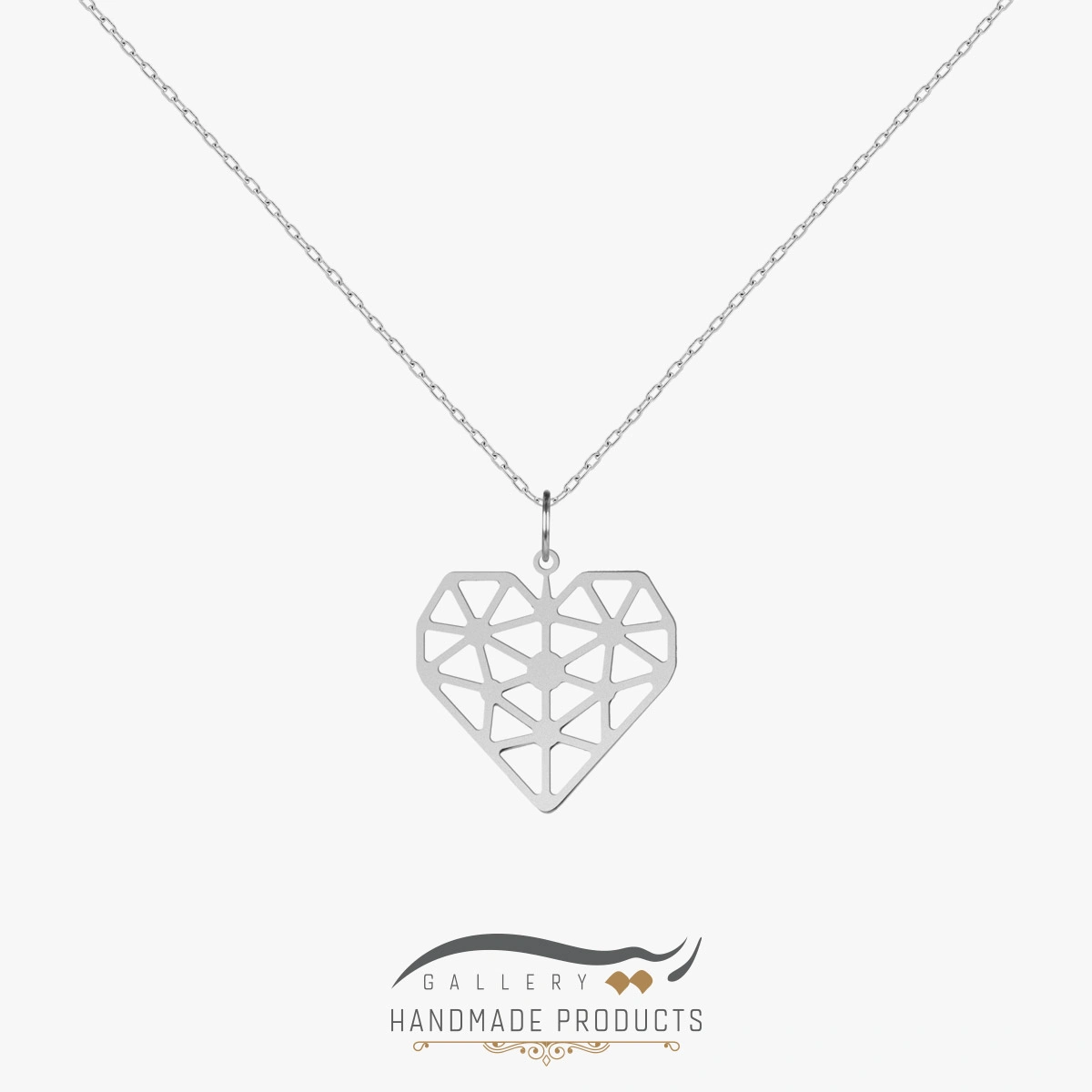 01-Ri3-5372-Silver گردنبند نقره زنانه قلب مشبک