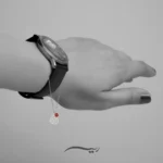 آویز ساعت نقره زنانه انار
