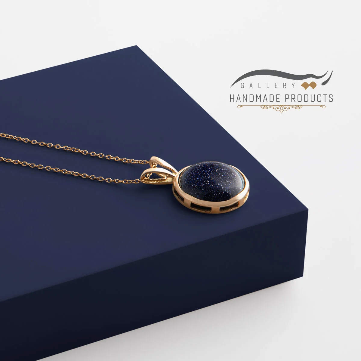 06-Ri3-5383-Gold پلاک طلا زنانه آندرومیدا