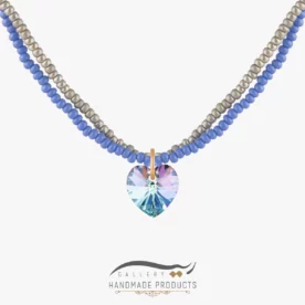 گردنبند طلا زنانه بلو هارت