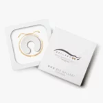 دستبند طلا زنانه قلب بافت