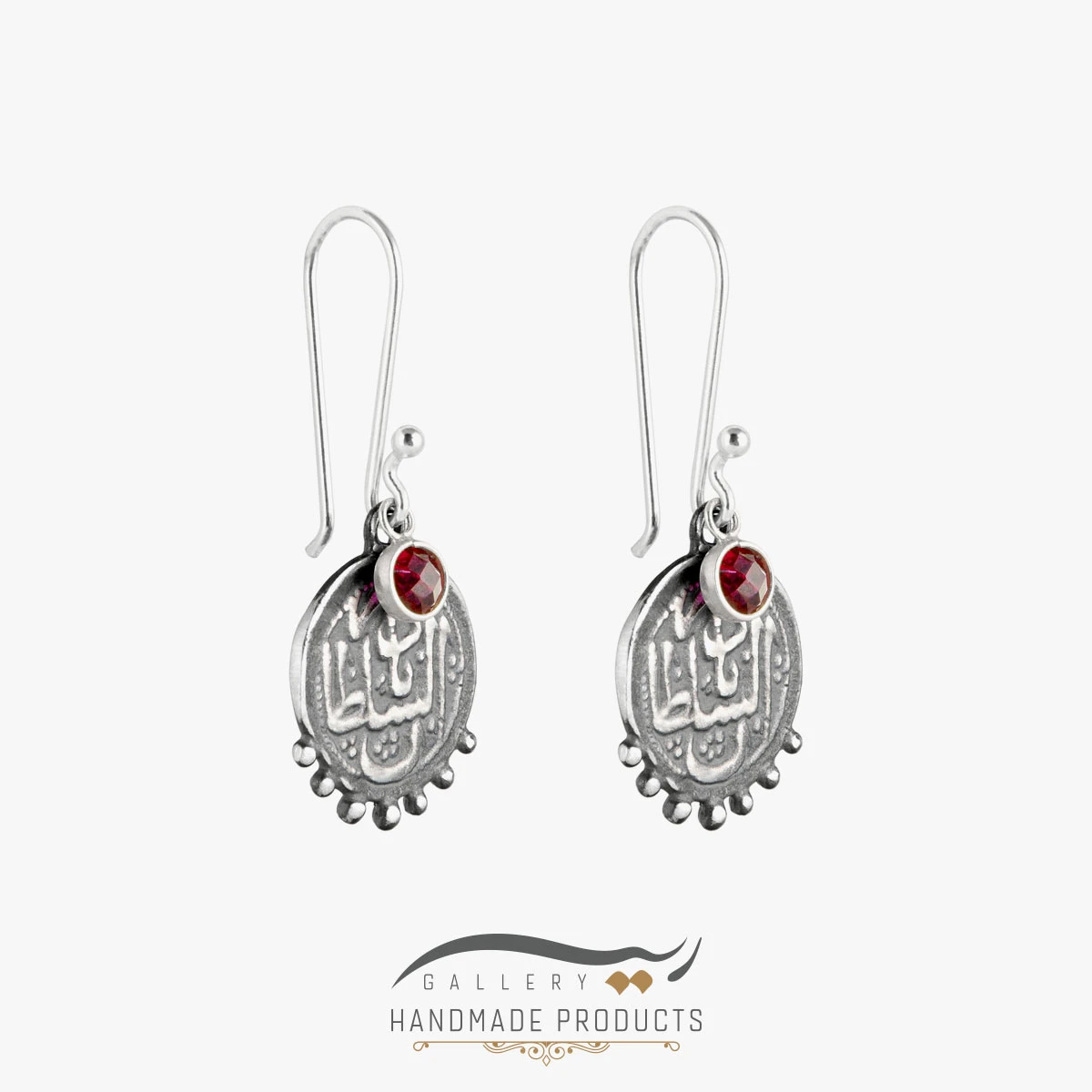 گوشواره نقره زنانه سلطان